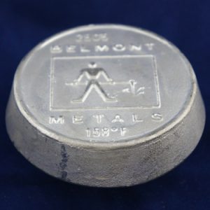 117°F AMALLOY CERROLOW METAL ALLOY 200gm Very Low Melting Temperature m.p 
