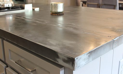 The Versatility And Durability Of Zinc Sheets For Countertops