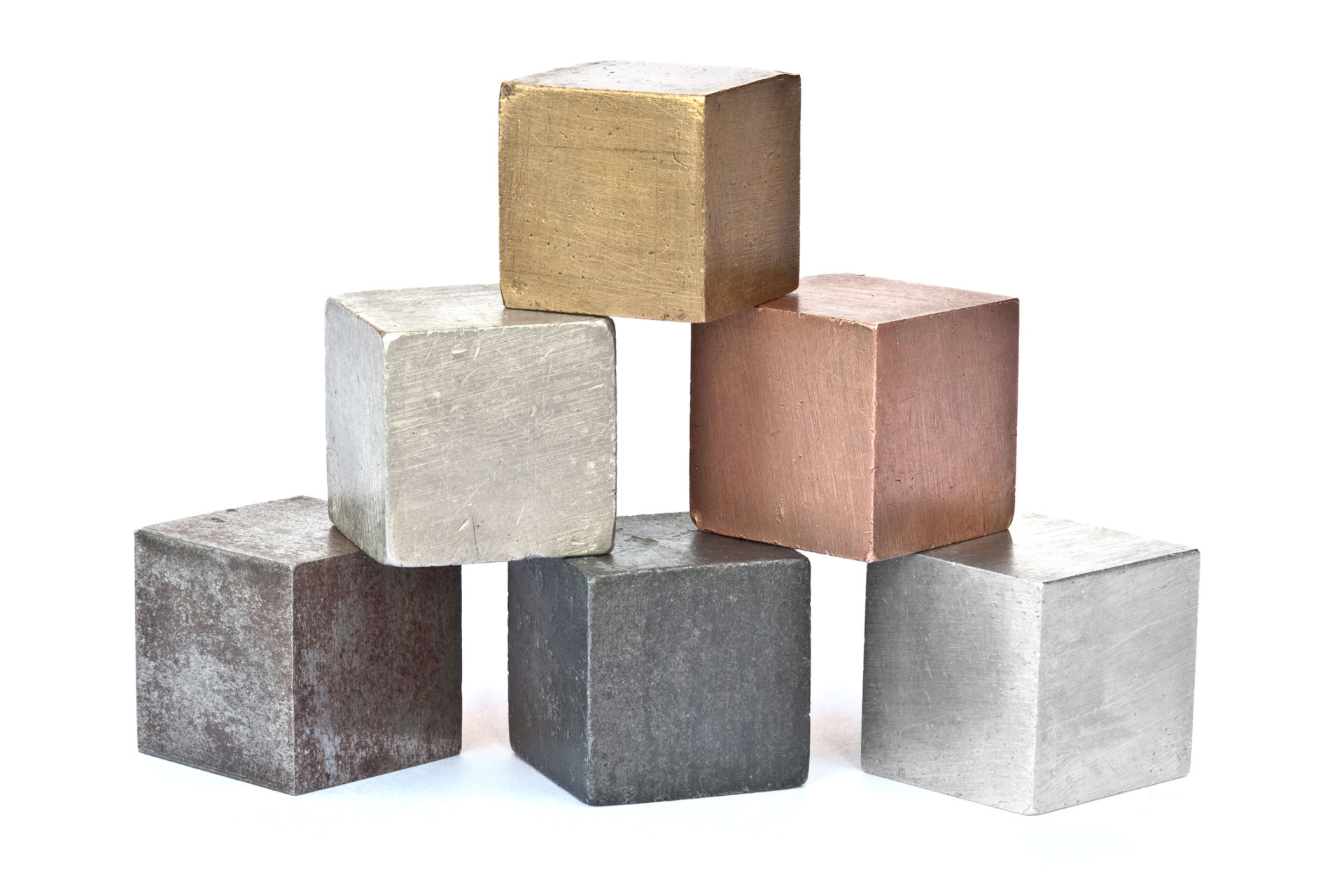 cubed and shot metal alloys