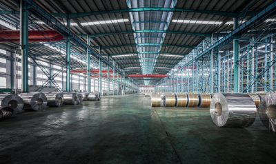 nickel metals in a warehouse