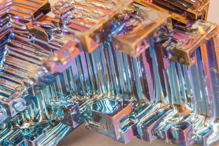 bismuth closeup
