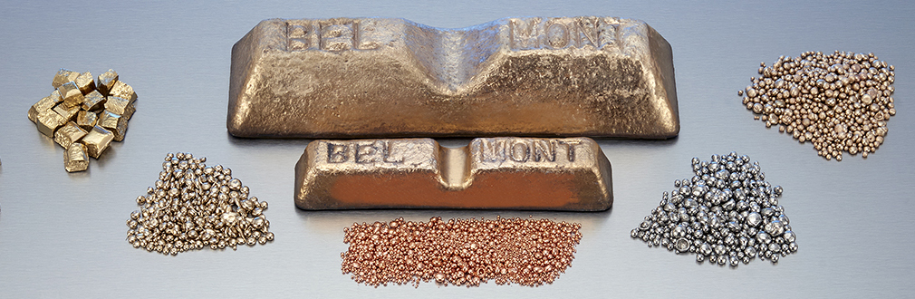 Brass and bronze ingot and shot product
